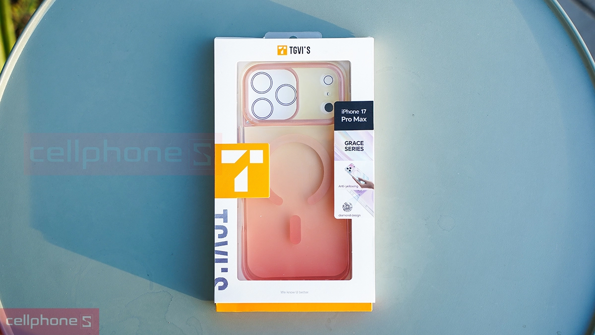 Giá bán ốp lưng TGVIS iPhone 17 tại CellphoneS