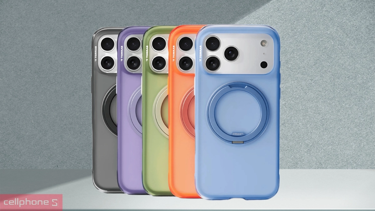 Khả năng chống sốc, chống trầy xước của ốp lưng iPhone 17 Pro Max Torras O3 Air with MagSafe