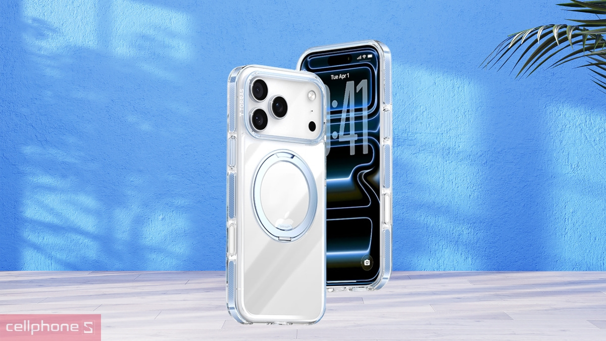 Thiết kế ốp lưng iPhone 17 Pro Max Torras O3L with MagSafe