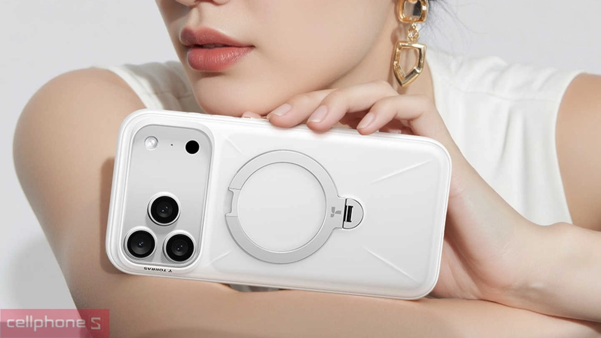 Thiết kế Ốp lưng iPhone 17 Pro Max Torras Q Pro With MagSafe