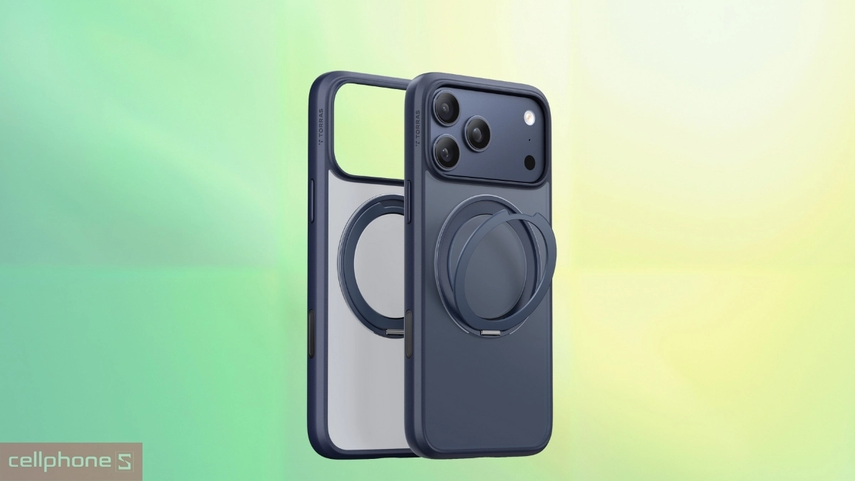 Thiết kế, chất liệu ốp lưng iPhone 17 Pro Torras O1S With Magsafe