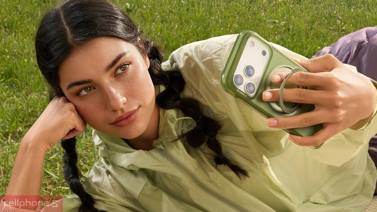 Thiết kế ốp lưng iPhone 17 Pro Torras O3 Air With MagSafe