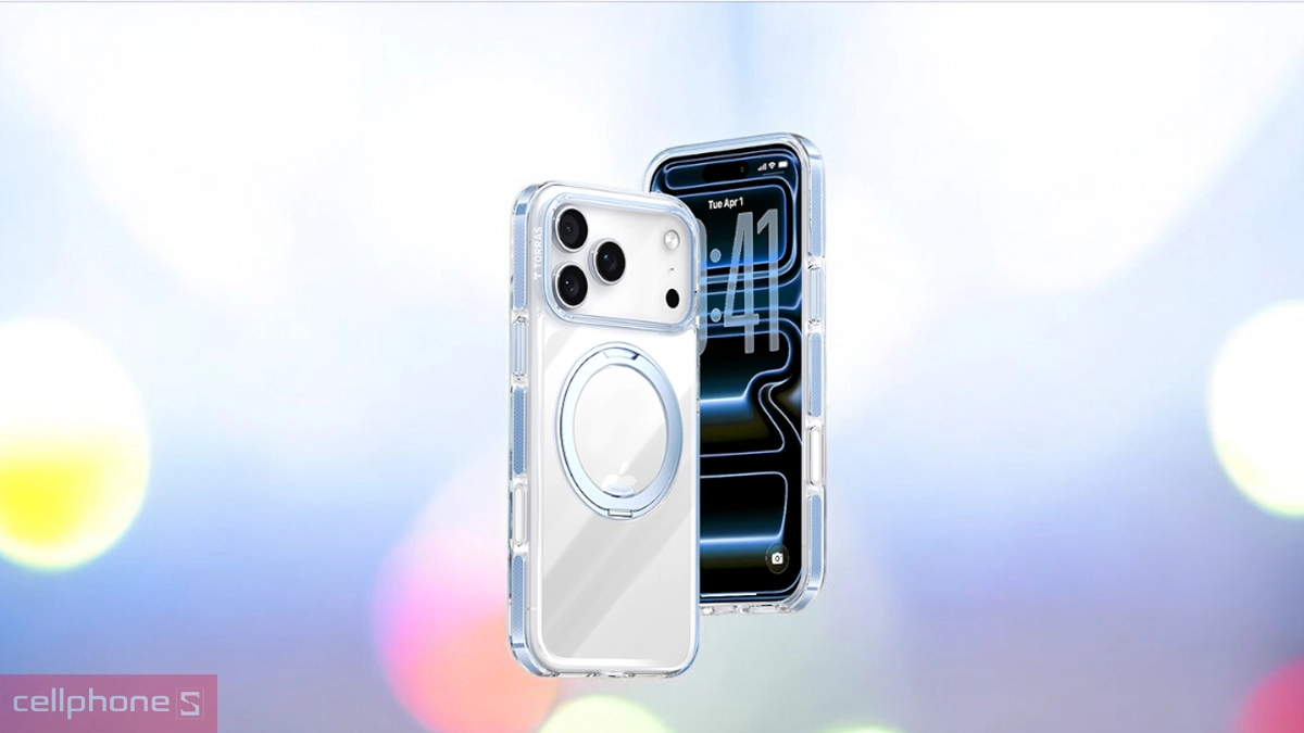 Khả năng chống sốc, chống trầy xước của ốp lưng iPhone 17 Pro Torras O3L With MagSafe