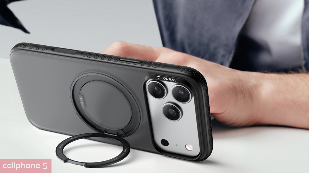 Thiết kế ốp lưng iPhone 17 Pro Torras Oneo With Magsafe