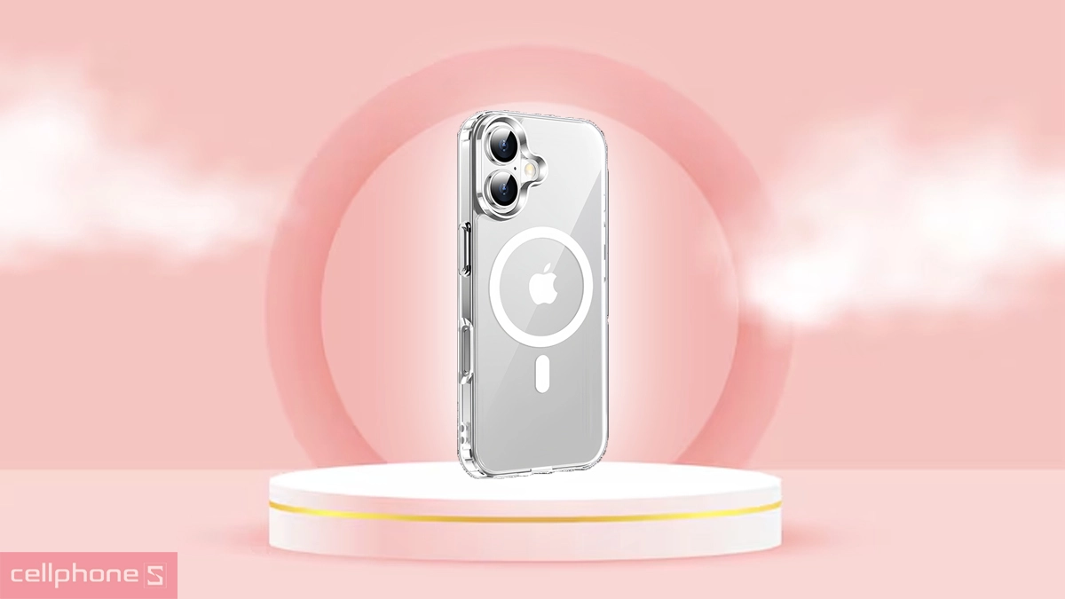 Khả năng bảo vệ, kháng trầy xước ấn tượng của ốp lưng iPhone 17 TORRAS C1S With Magsafe Transparent