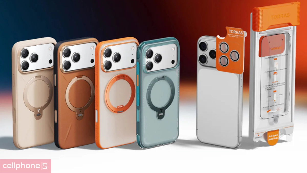 Giới thiệu về ốp lưng Torras iPhone 17