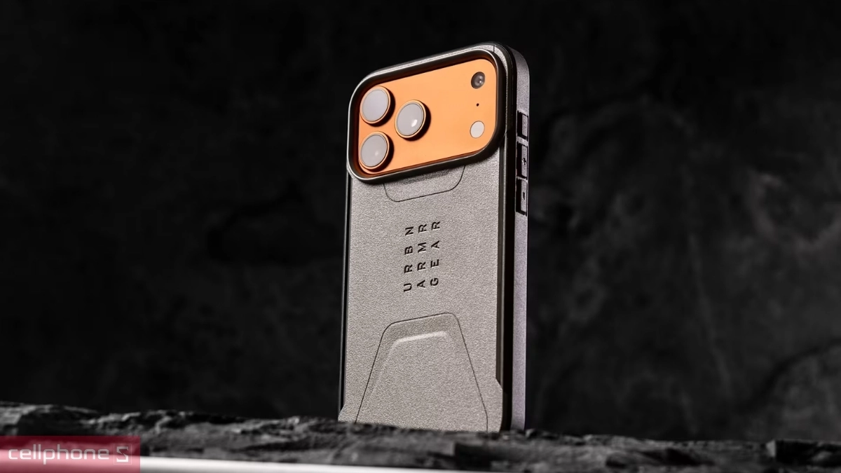 Thiết kế ốp lưng iPhone 17 Pro Max UAG Civilian With MagSafe