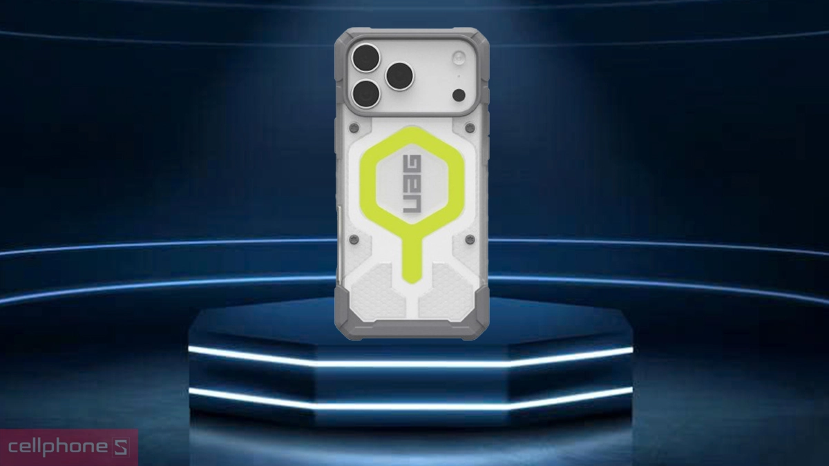 Khả năng chống sốc, chống trầy xước của ốp lưng iPhone 17 Pro Max UAG Pathfinder Clear with MagSafe
