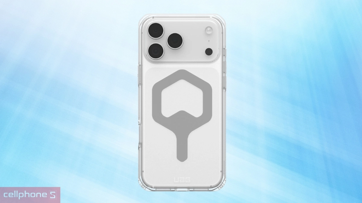 Kiểu dáng trong suốt, hỗ trợ MagSafe thông minh