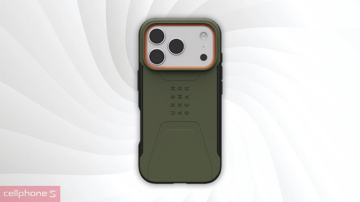 Ốp lưng iPhone 17 Pro UAG Civilian With Magsafe giảm chấn