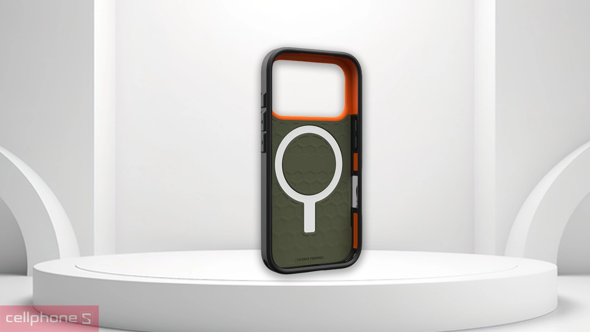 Cấu trúc ốp lưng iPhone 17 Pro UAG Civilian With Magsafe