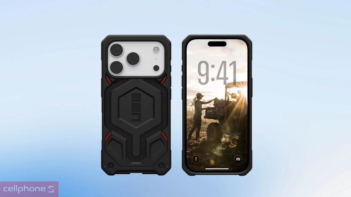 Cấu trúc ốp lưng iPhone 17 Pro UAG Monarch Pro Kevlar