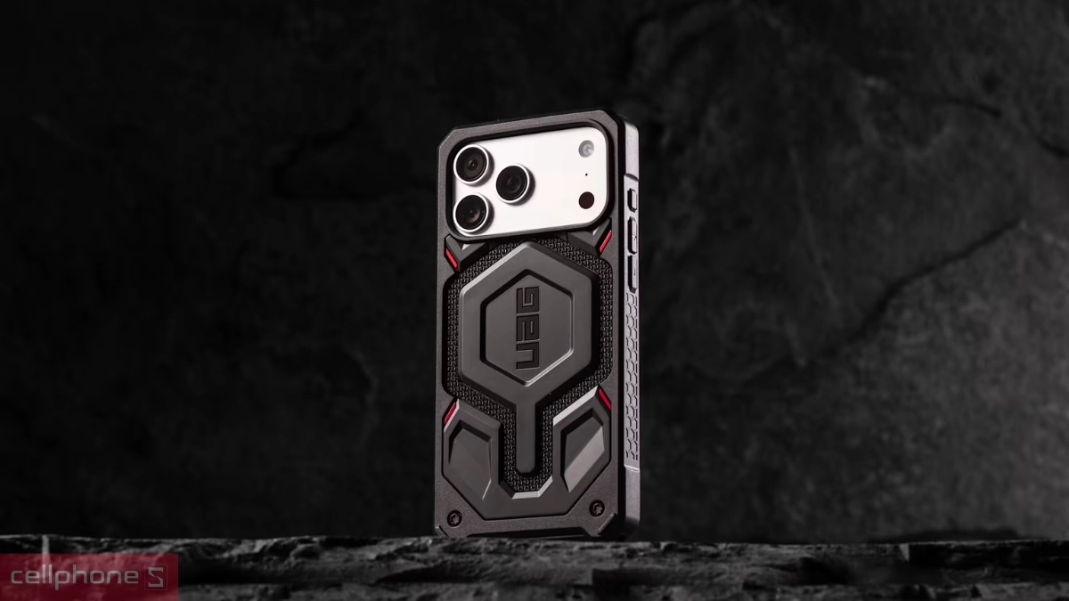 Ốp lưng iPhone 17 Pro UAG Monarch Pro Kevlar tương thích MagSafe