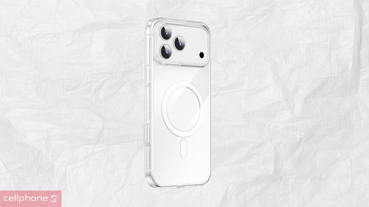 Ốp lưng iPhone 17 Pro Max Wiwu Invisible Pro YXK-207 Transparent trong suốt