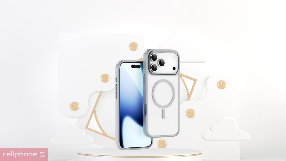 Thiết kế Ốp lưng iPhone 17 Pro Wiwu Armor Pro FGG-012