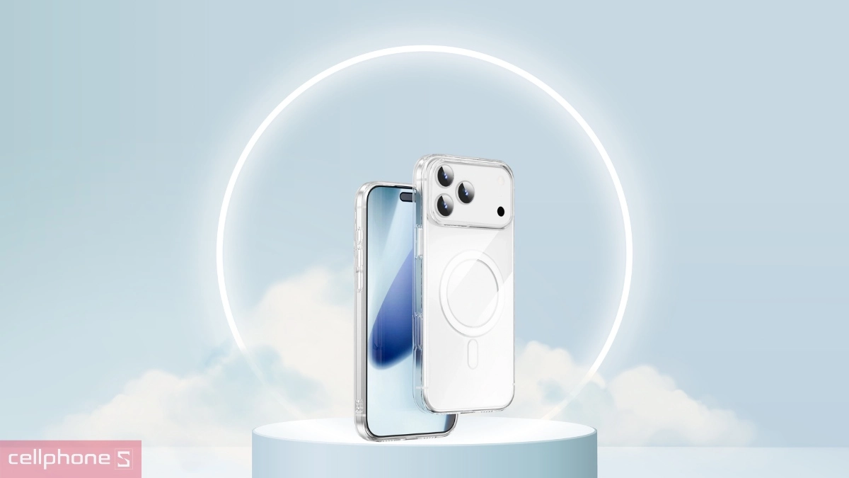 Thiết kế Ốp lưng iPhone 17 Pro Wiwu Invisible Pro YXK-207 Transparent