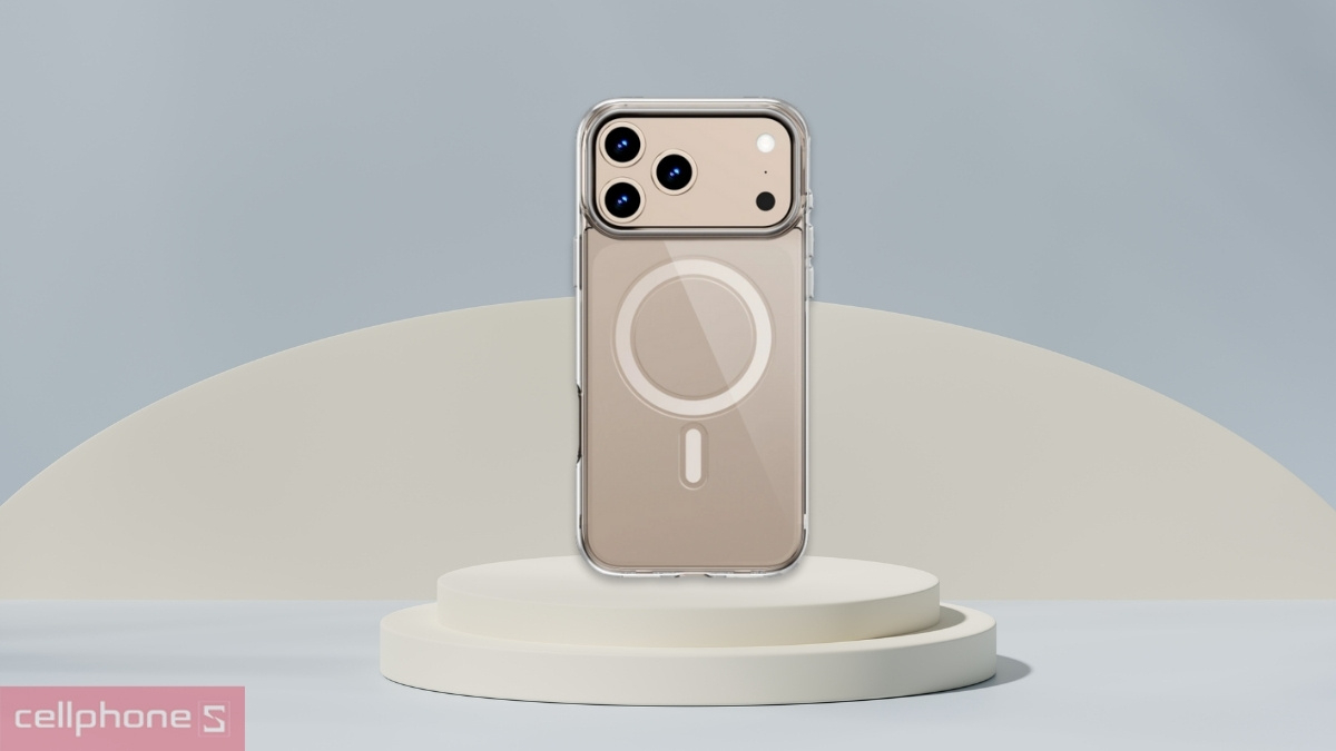 Khả năng tương thích, hỗ trợ sạc không dây của ốp lưng iPhone 17 Pro Wiwu Invisible Ultra YXK-208 Transparent trong suốt