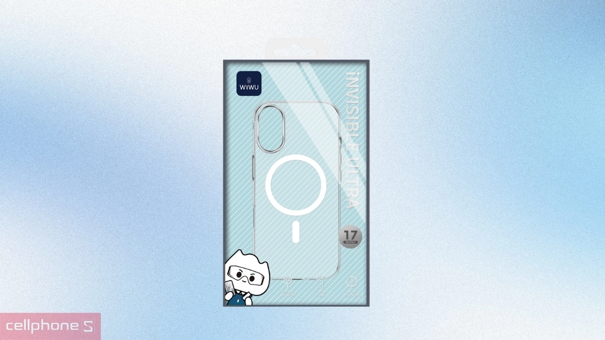 Ưu điểm thân thiện với môi trường của ốp lưng iPhone 17 Wiwu Invisible Ultra YXK-208 Transparent trong suốt