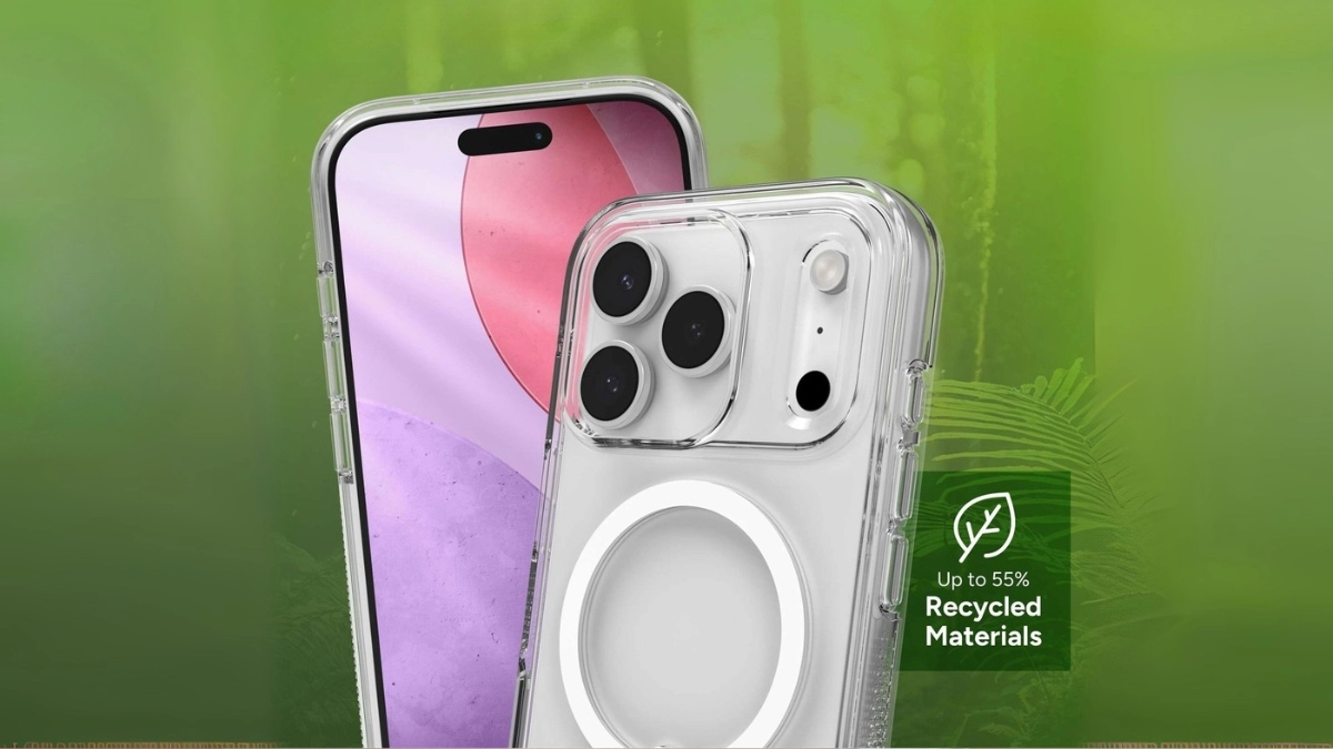 Chất liệu Ốp lưng iPhone 17 Pro Max Zagg Crystal Palace Kickstand With Magsafe Clear