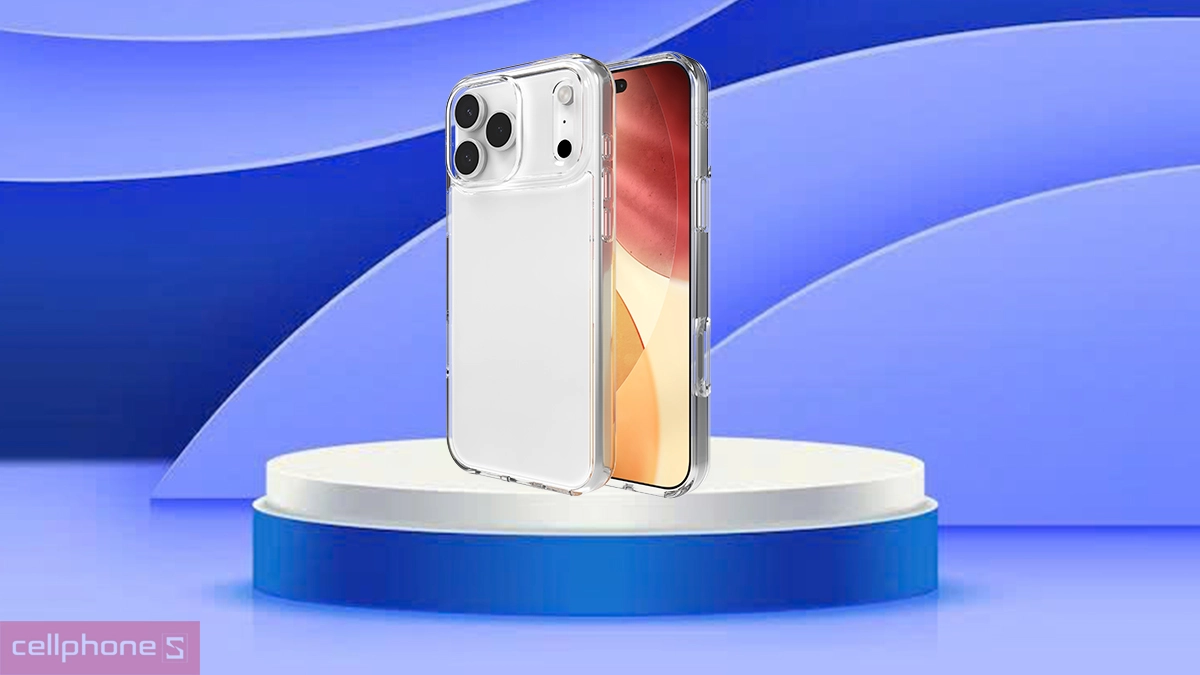 Thiết kế, khả năng tháo lắp dễ dàng của ốp lưng iPhone 17 Pro Max Zagg Crystal Palace Lite Clear