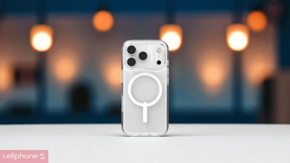 Độ bền Ốp lưng iPhone 17 Pro Max Zagg Crystal Palace Lite With Magsafe Clear