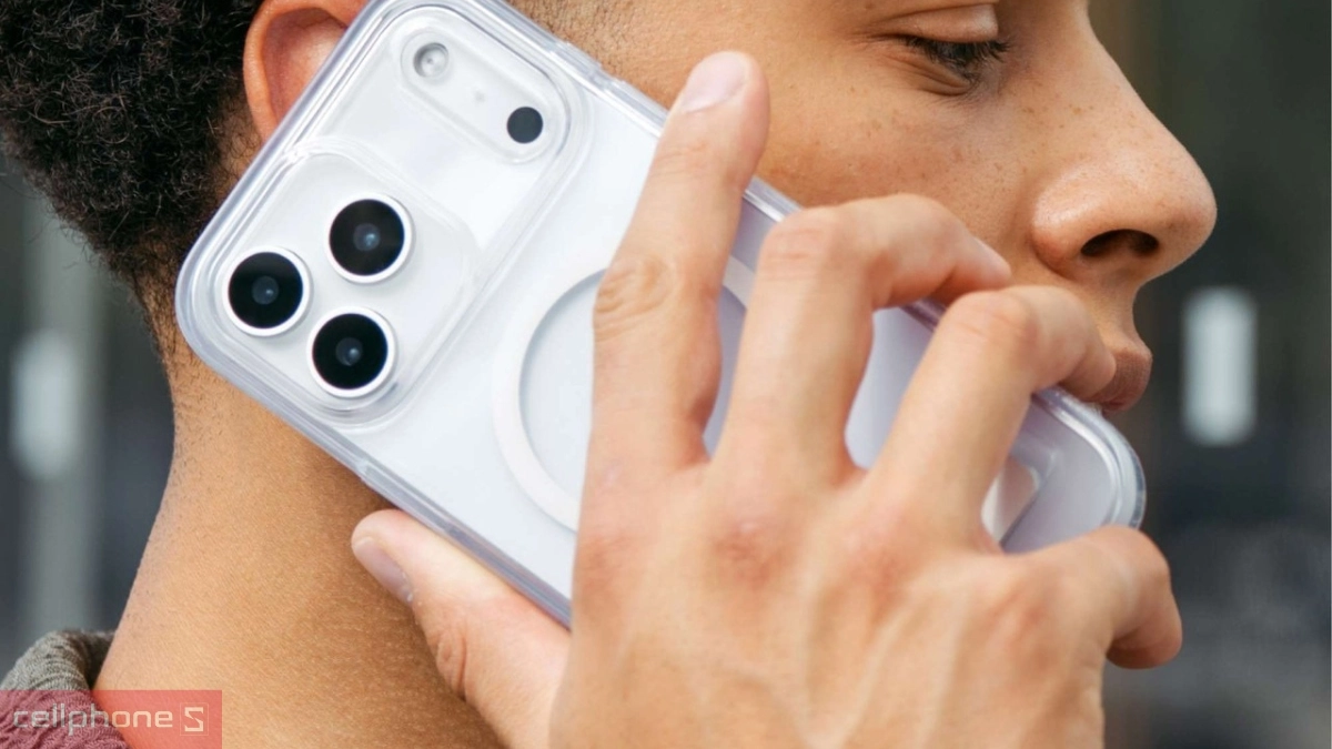 Thiết kế Ốp lưng iPhone 17 Pro Zagg Crystal Palace Kickstand With Magsafe Clear