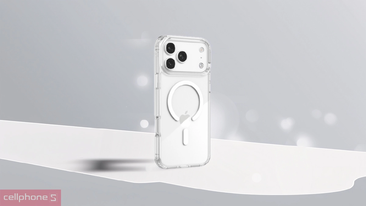 Ốp lưng iPhone 17 Pro Zagg Esntl With MagSafe Clear trong suốt - Bảo vệ chắc chắn, thiết kế hiện đại