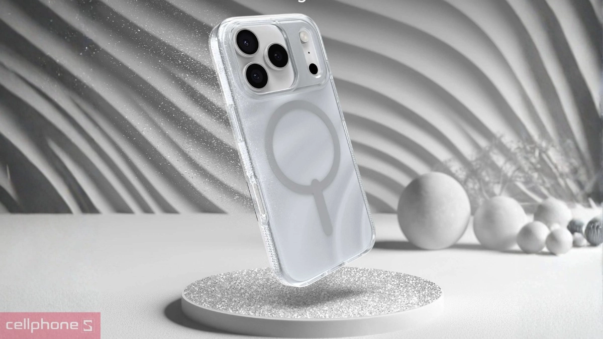 Độ bền ốp Ốp lưng iPhone 17 Pro Zagg Milan With Magsafe Glitter Series
