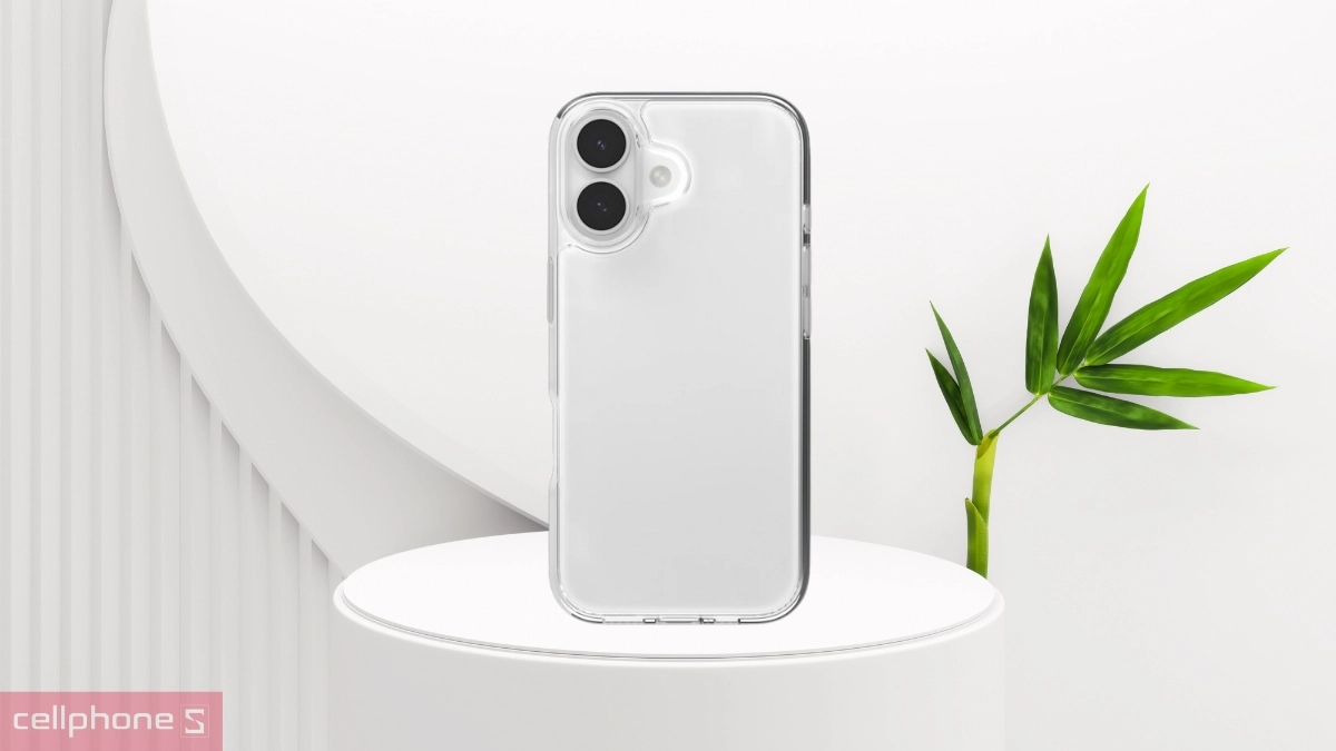Thiết kế ốp lưng iPhone 17 Zagg Crystal Palace Lite Clear