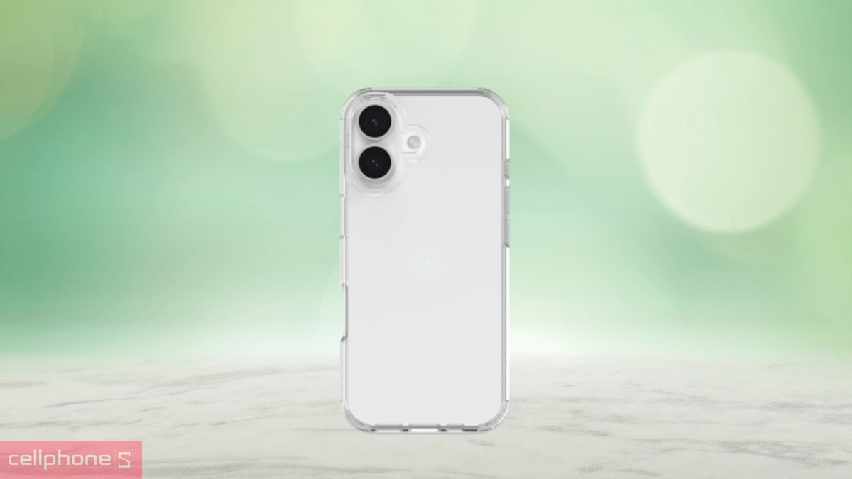 Thiết kế ốp lưng iPhone 17 Zagg Esntl Clear 