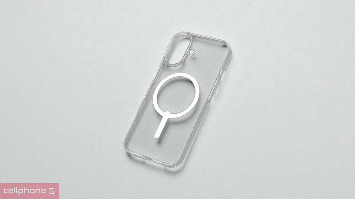 Thiết kế trong mờ tinh tế, tương thích hoàn hảo với Magsafe