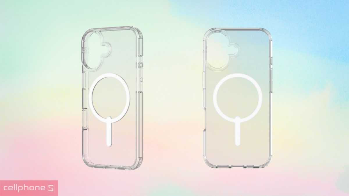 Thiết kế Ốp lưng iPhone 17 Zagg ESNTL With MagSafe Clear trong suốt