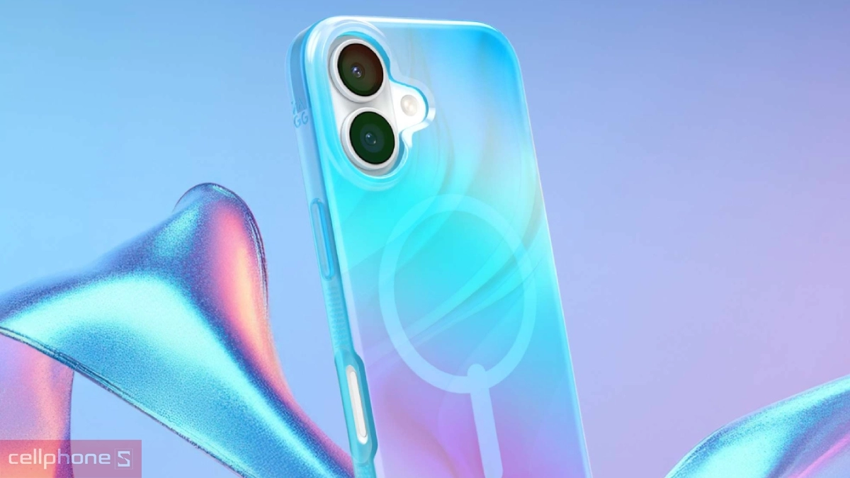 Thiết kế ốp lưng iPhone 17 ZAGG Milan With Magsafe Iridescent Series