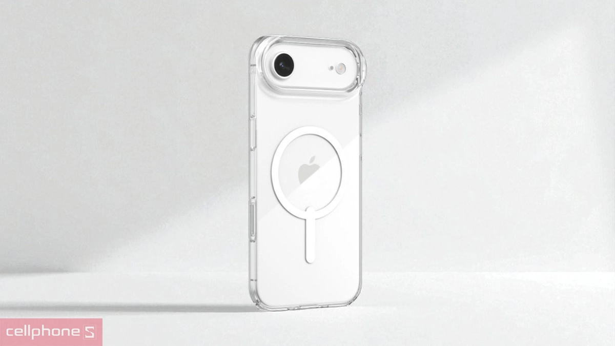 Ốp lưng iPhone Air Zagg Esntl Hampton With Magsafe Lite Clear – Hạn chế trầy xước, không bám vân tay
