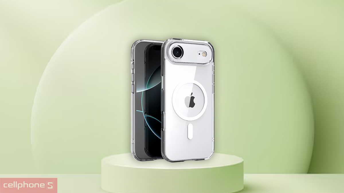 Thiết kế ốp lưng iPhone Air Likgus Ji With MagSafe Clear