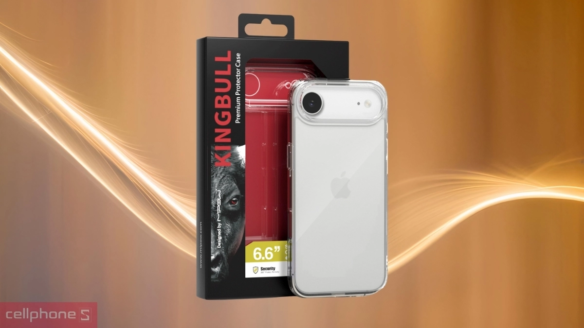 Công dụng ốp lưng iPhone Air Mipow Soft Transparent
