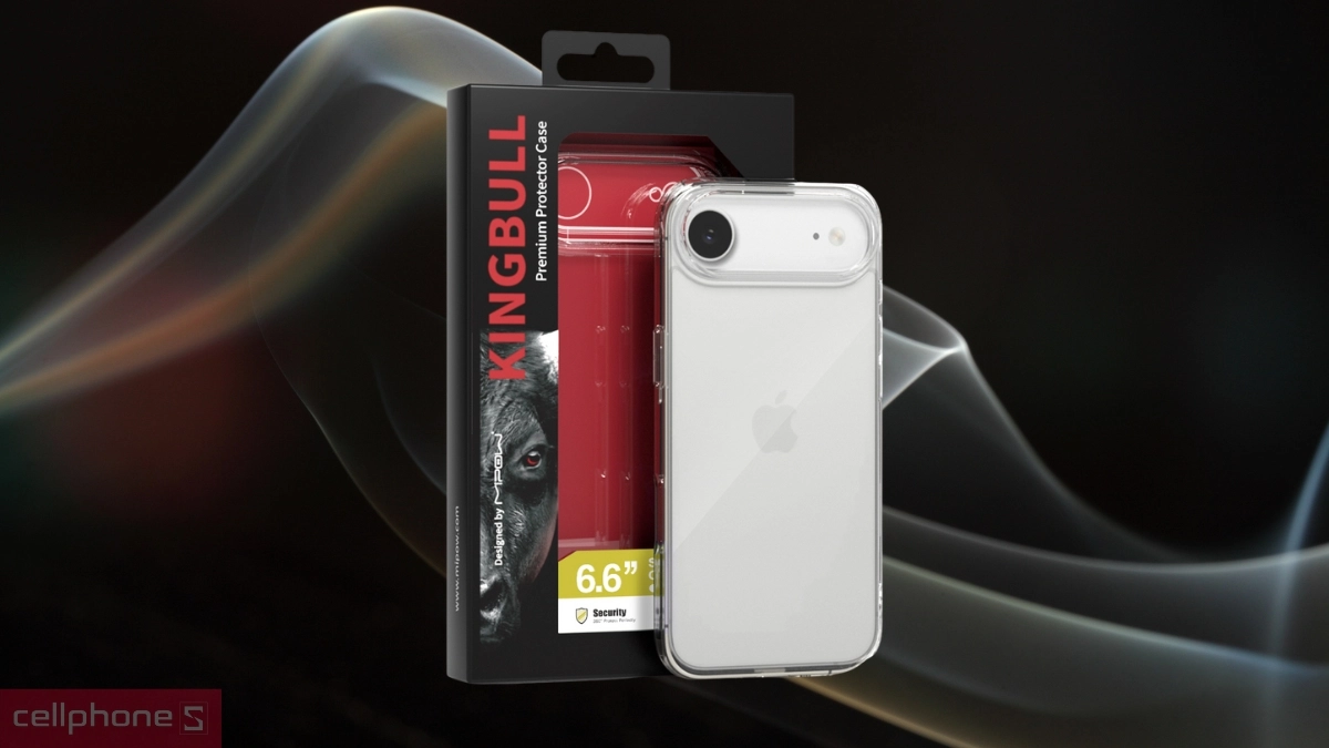 Chất liệu ốp lưng iPhone Air Mipow Soft Transparent