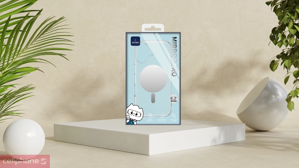 Chất lượng ốp lưng iPhone Air Wiwu Mirror MCC-701 With Magsafe Clear