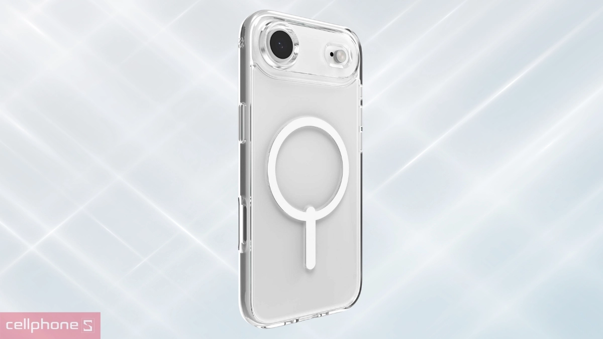 Khả năng bảo vệ ấn tượng, giảm trầy xước của ốp lưng iPhone Air Zagg Crystal Palace Lite With Magsafe Clear
