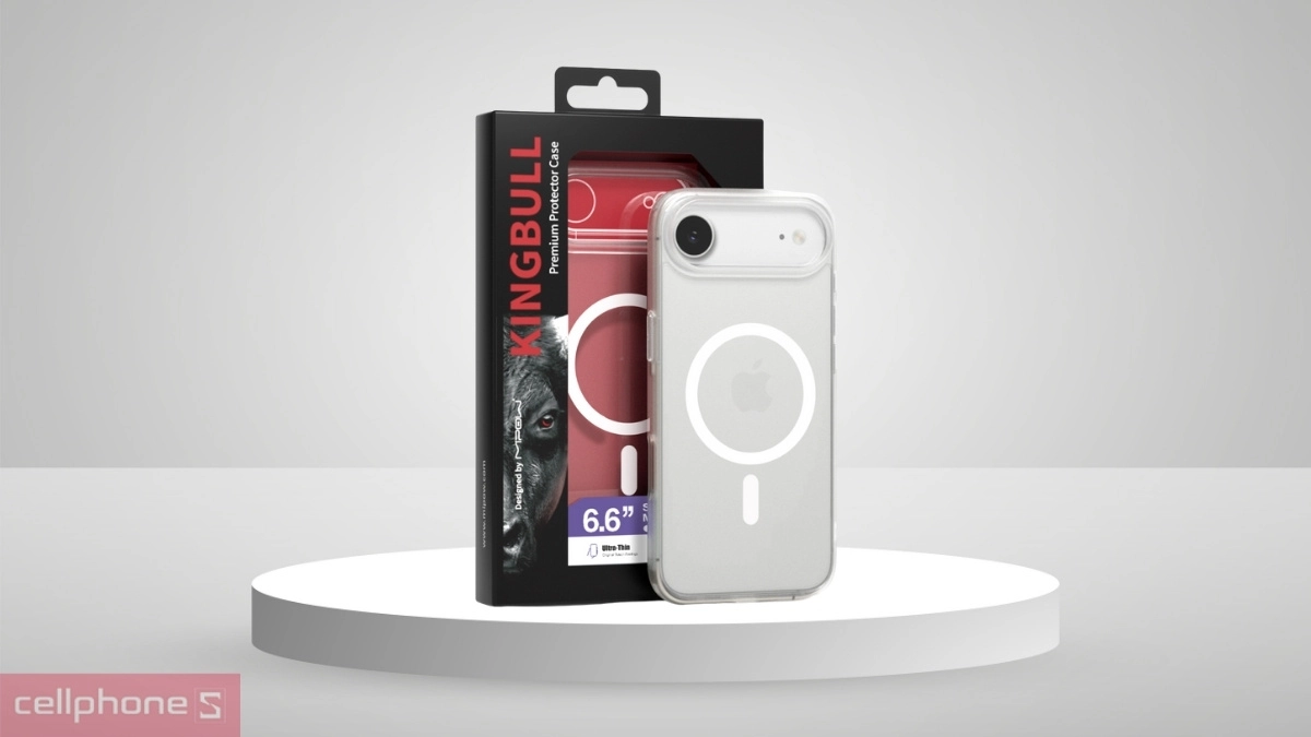Ốp lưng iPhone Air Mipow Super Slim With Magsafe Matt - Hiệu quả bảo vệ vượt trội