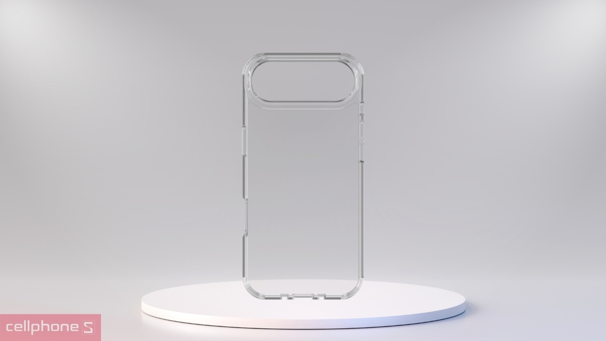 Thiết kế ốp lưng iPhone Air Zagg ESNTL Clear trong suốt