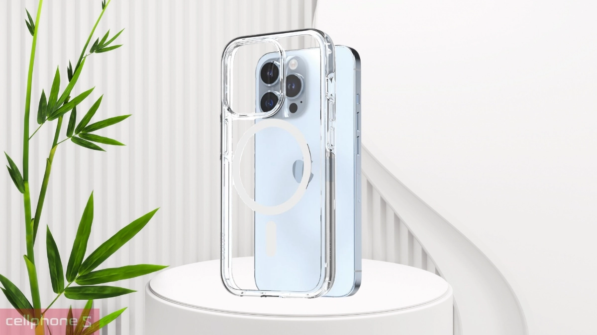 Chất liệu ốp lưng iPhone 13 Pro Araree Duple M Clear