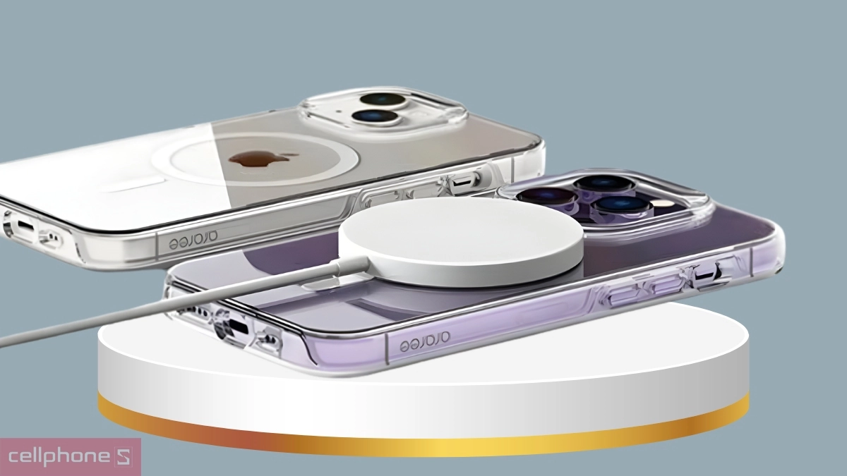 Cấu trúc ốp lưng iPhone 13 Pro Max Araree Duple M Clear