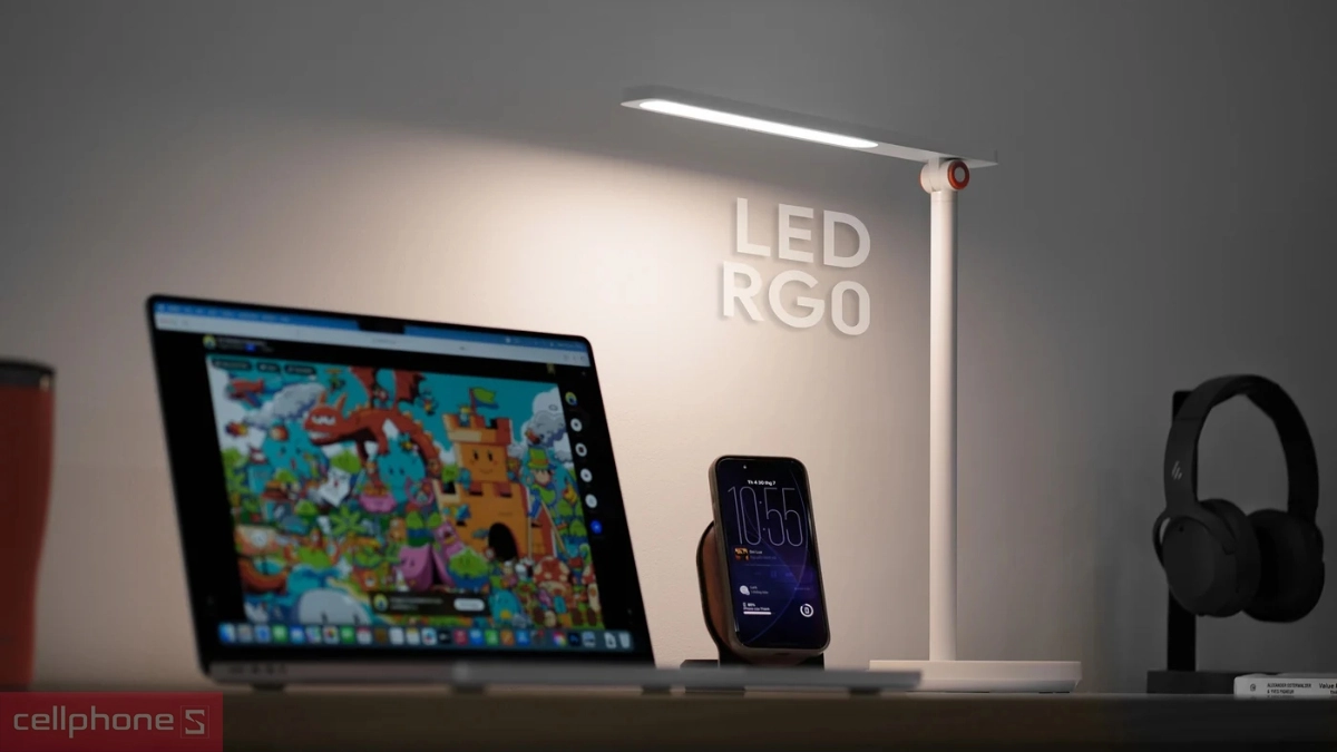 Đèn bàn Hyperwork Nova DL02 - Tự nhiên, linh hoạt