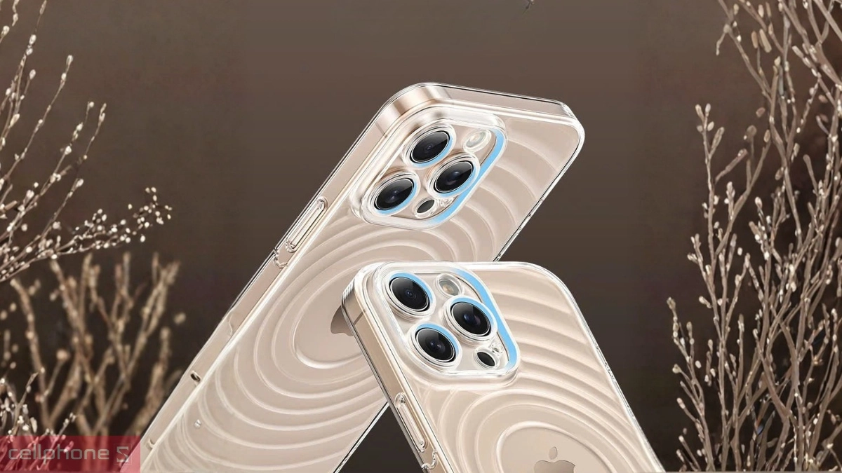 Thiết kế ốp lưng iPhone 13 Pro Max Memumi 3D Clear