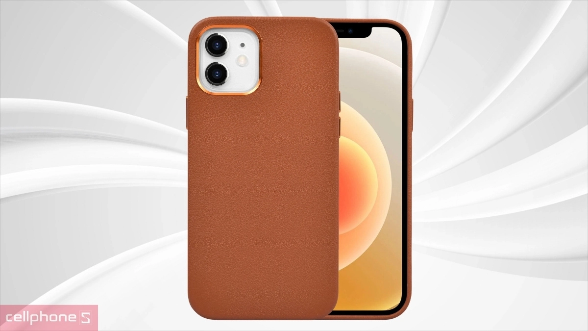 Chất liệu ốp lưng iPhone 13 Pro Max WiWU Calfskin Geniunne Leather