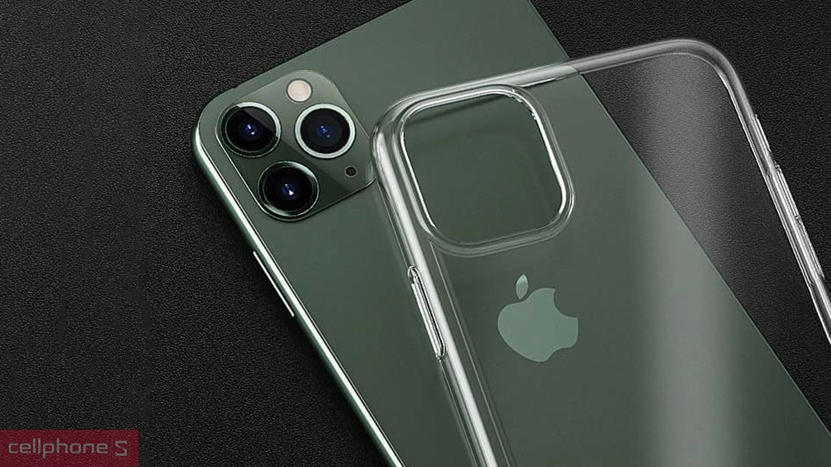 Cấu trúc ốp lưng iPhone 11 Pro Max Memumi Clear