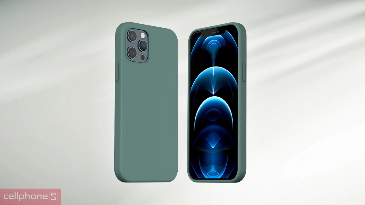 Kiểu dáng ốp lưng iPhone 12 Pro Max Araree Typo Skin Pine