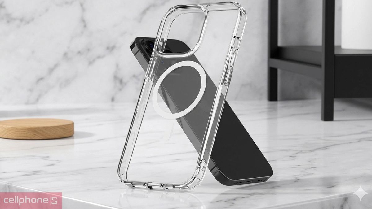 Thiết kế ốp lưng iPhone 12 Pro Max Likgus with Magsafe Clear