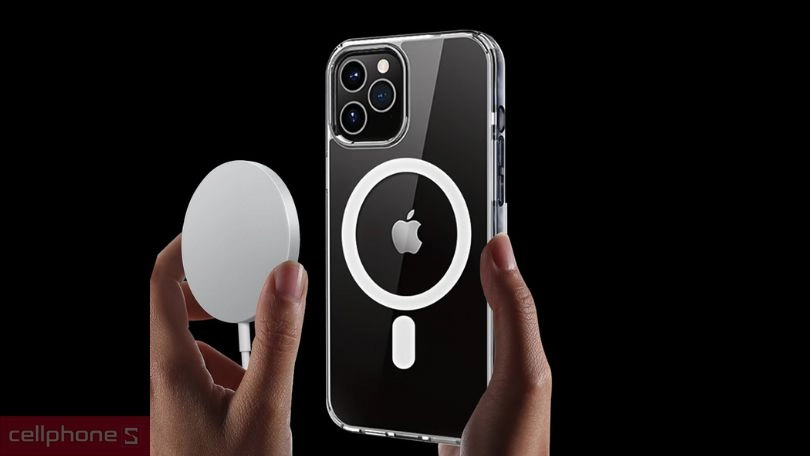 Thiết kế ốp iPhone 12 Pro Max Mipow Tempered Glass with magsafe
